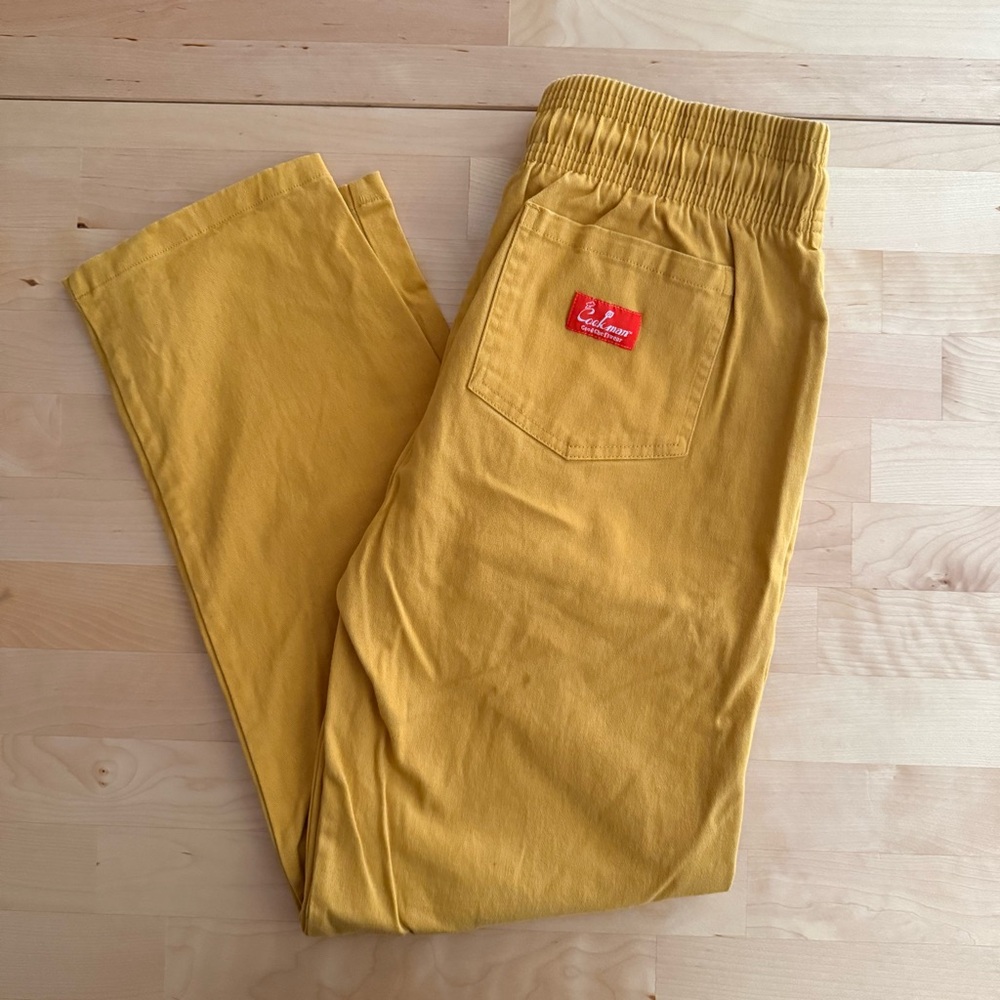 Cookman Waiters Chef Pants - mustard - medium
